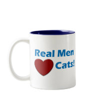 Real Men Love Cats mug