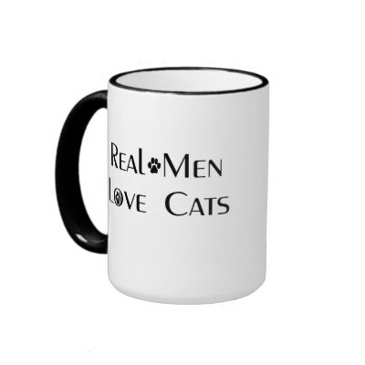 Real Men Love Cats Mug by animaltees