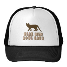Real Men Love Cats Trucker Hats