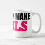 REAL MEN MAKE GIRLS BABY DADDY NEW FATHER COFFEE MUGS