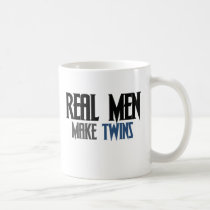 Real men make twin boys coffee mugs