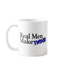 Real Men Make Twins (B) mugs