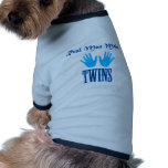 Real Men Make Twins (Boy/Boy) Pet T-shirt
