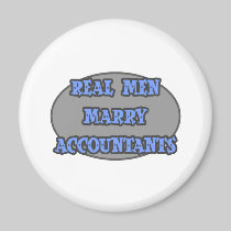 Real Men Marry Accountants Refrigerator Magnet