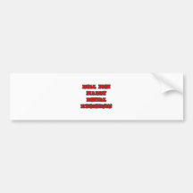 Real Men Marry Dental Hygienists Bumper Sticker