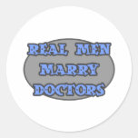 Real Men Marry Doctors Stickers