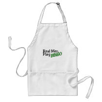 Real Men Play Bingo 3 Apron
