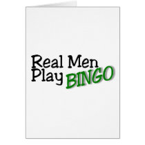 Real Men Play Bingo 3 Cards