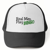 Real Men Play Bingo 3 Mesh Hat