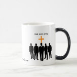 real men pray Agrainofmustardseed.com Mug mugs