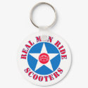 Real Men Ride Scooters keychains by artguy08 Real Men Ride Scooters keychains