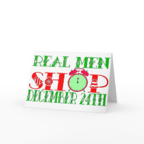 REAL MEN SHOP DECEMBER 24TH CARDS