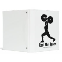 Real Men Teach - Barbell Binder