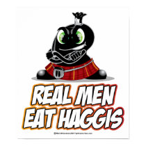 Real Men Wear Haggis posters