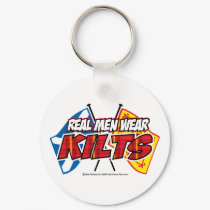 Real Men Wear Kilts 2 keychains by fightcancertees Real Men Wear Kilts 2 keychains