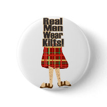 Real Men Wear Kilts Pin