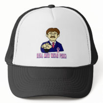 Real Men Wear Pink Breast Cancer Hat