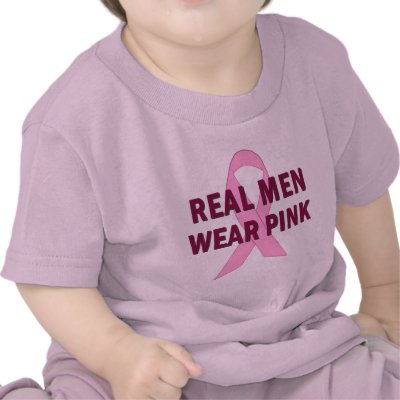 Real Men Wear Pink for Breast Cancer Awareness Tee