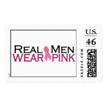 Real Men Wear Pink Stamps