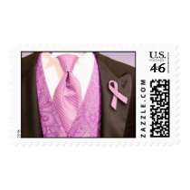 Real Men Wear Pink postage