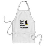 Real Men Wear Rubbers aprons