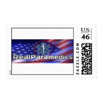 Real Paramedics American Flag Stamps
