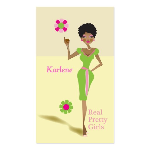 Real Pretty Girls Business Card