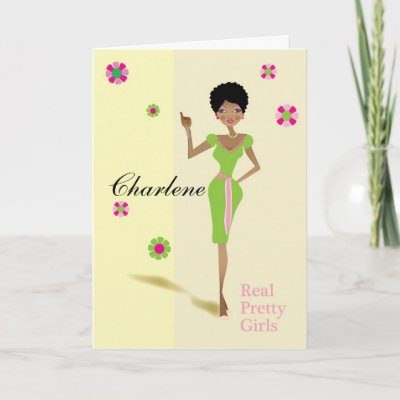 Girls Greeting Cards