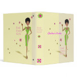 Real Pretty Pink and Green Sorority Life Binder