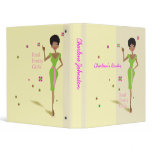 Real Pretty Pink and Green Sorority Life Binder