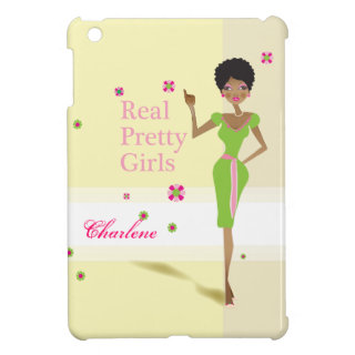 Real Pretty Pink and green sorority life iPad mini Cover For The iPad Mini