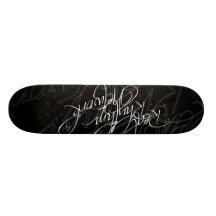 Real Rhythm Logo Skateboard