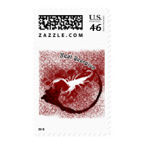 Real Scorpion Stamp