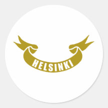 real-tape-Helsinki Stickers