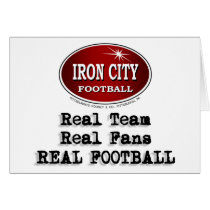 Real Team, Real Fans... Greeting Card