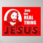 Real Thing: Jesus Posters