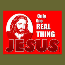 Real Thing: Jesus posters