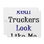 Real Truckers Look Like Me Custom Invite