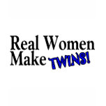Real Woman Make Twins (Blue) Tank Top