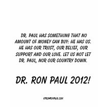 REAL WOMEN Choose Ron Paul t-shirts