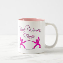 Real Women Fence Mugs