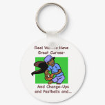 Real Women Have Great Curves Keychain Real Women Have Great Curves Keychain