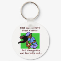 Real Women Have Great Curves Keychain by rjvstudios Real Women Have Great Curves Keychain