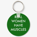 REAL WOMEN HAVE MUSCLES keychains by MikaylaMiles REAL WOMEN HAVE MUSCLES keychains