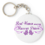 Real Women Marry Racecar Drivers Key Chain