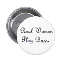 Real Women Play Bass Pins