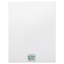 'Real Women Play Bass"  Support the  bass player! Letterhead