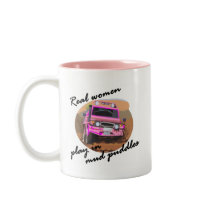 Real Women play in mud puddles Gifts. mugs by leigh10970 Real Women play in mud puddles Gifts. mugs