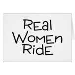 Real Women Ride Card