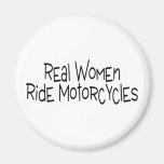 Real Women Ride Motorcycles Fridge Magnet